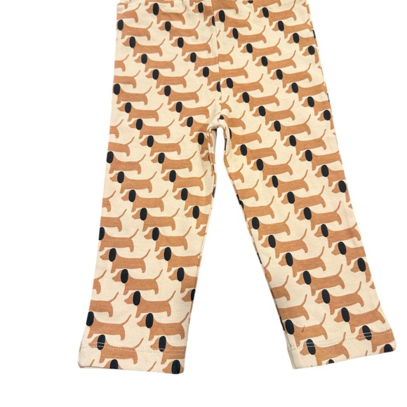 Kate Quinn Classic Toddler Leggings with Weiner Dog Print. NWT. Sz. 18-24 months - Picture 2 of 6